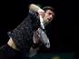 Novak Djokovic in action at the ATP Finals on November 14, 2018