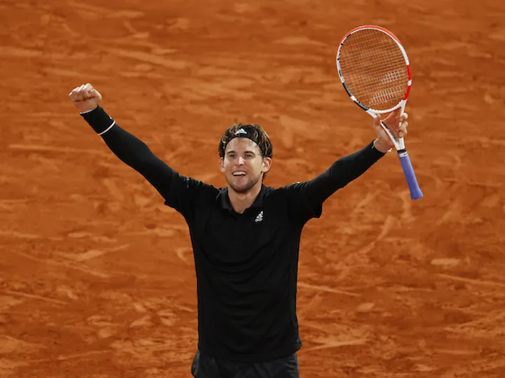 Dominic Thiem holds off Hugo Gaston fightback to reach last eight