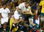England's James Haskell in action against Australia on June 25, 2016