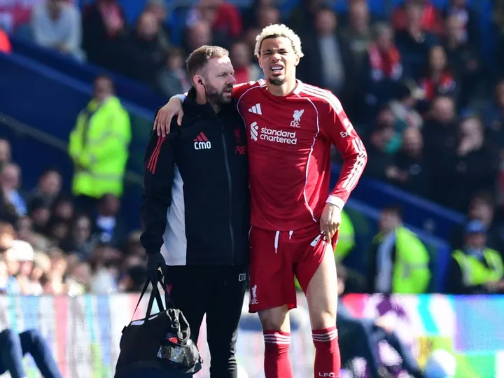 Liverpool star Hugo Ekitike leaves pitch in tears in Brighton clash