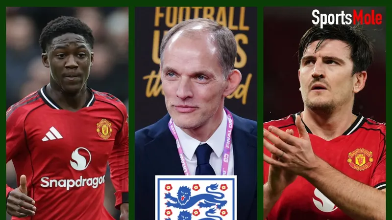Man Utd trio among winners and losers as England announce 35-man squad