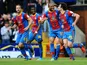 Crystal Palace's Mile Jedinak celebrates after scoring in the Championship clash with Peterborough United on May 4, 2013