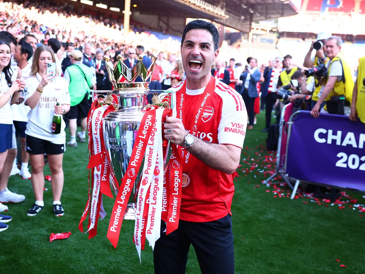 Arsenal boss Mikel Arteta wins Premier League Manager of the Season over Pep Guardiola, Andoni Iraola