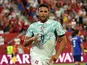 Goncalo Ramos of Portugal celebrates after scoring