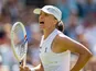 Iga Swiatek reacts at Wimbledon on June 30, 2026