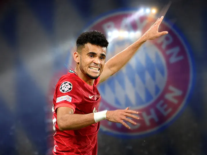 Filmed: Diaz arrives at Munich airport as Liverpool exit edges closer