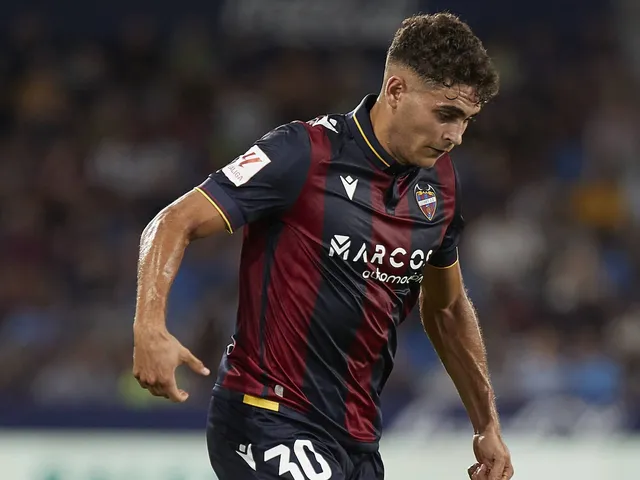 Levante's Andres Garcia on September 8, 2024