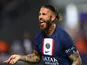 Sergio Ramos celebrates scoring for PSG on July 31, 2022