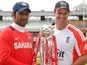 Mahendra Singh Dhoni and Andrew Strauss