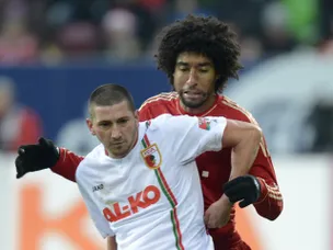 Augsburg leading Bayern