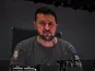 Volodymyr Zelensky appears via video link at Glastonbury on June 24, 2022