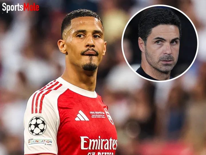 Revealed: Why Arsenal were forced to take team photo without Saliba
