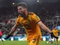 Matt Doherty celebrates scoring his late winner for Wolverhampton Wanderers on December 9, 2018