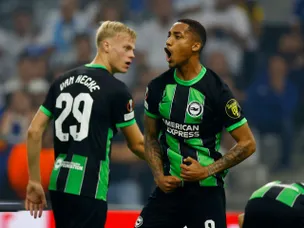 Brighton produce second-half comeback to snatch point in Marseille