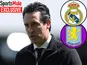 Aston Villa manager Unai Emery