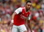Pierre-Emerick Aubameyang in action for Arsenal on July 28, 2019