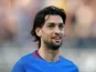 Paris Saint-Germain's Javier Pastore warms up for the game against Amiens on May 4, 2018