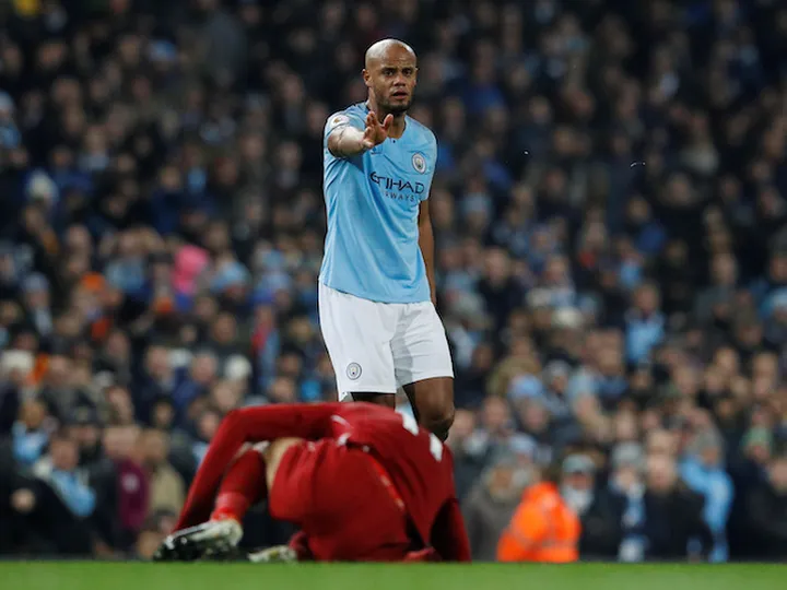 Klopp unhappy with Kompany challenge as Liverpool lose unbeaten record