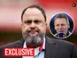 Stuart Pearce/Evangelos Marinakis composite