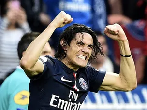 Cavani hat-trick leaves PSG on verge of title