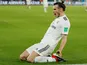Gareth Bale celebrates scoring for Real Madrid on December 19, 2018