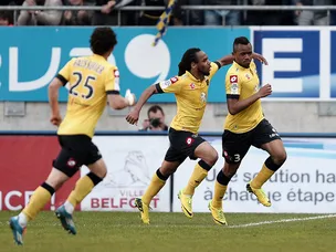Three up top for Lorient against Guingamp