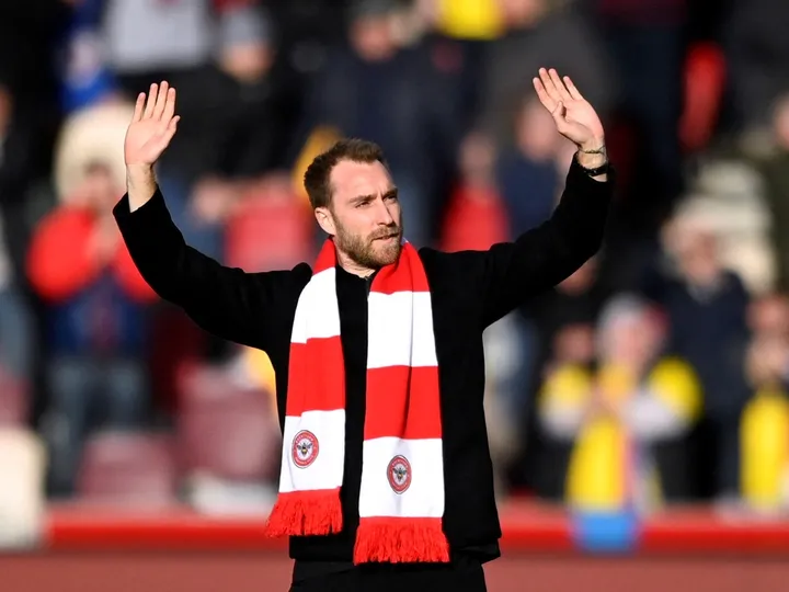 Christian Eriksen sets up two goals in Brentford friendly