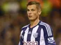 West Brom's Markus Rosenberg in action on September 26, 2012