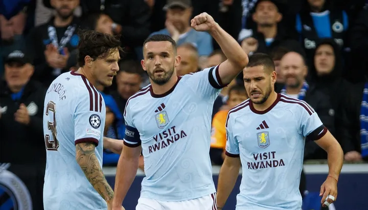 Club Brugge 2-3 Aston Villa: John McGinn makes history in much-needed Champions League win