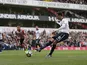Dele Alli scores from the spot during the Premier League game between Tottenham Hotspur and Southampton on March 19, 2017