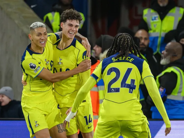 Gray's first goal grabs three points as Spurs scrape past wasteful Crystal Palace