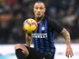 Radja Nainggolan in action for Inter Milan on November 24, 2018