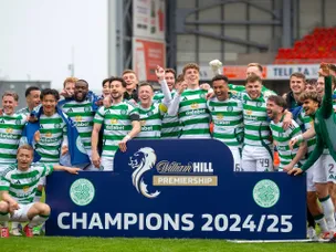 Champions again! Celtic equal Rangers record as Rodgers surpasses Lennon