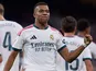 Kylian Mbappe of Real Madrid celebrates