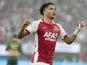 Ro-Zangelo Daal celebrates scoring for AZ Alkmaar on August 29, 2026