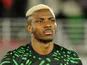Nigeria striker Vkictor Osimhen pictured on December 23, 2022