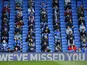 A general shot of fans in the Amex Stadium as a trial in the friendly with Chelsea on August 29, 2020