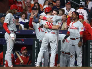 Phillies launch stunning comeback over Astros in World Series Game 1
