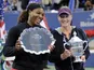 Sam Stosur and Serena Williams