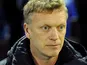 Everton boss David Moyes prior to kick-off against Oldham in the FA Cup 5th round on February 16, 2013