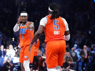 Thunder equal best start in history record