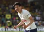 Tottenham Hotspur attacker Son Heung-min pictured on May 22, 2022