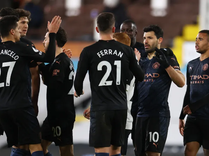 Fulham 0-3 Man City: Sergio Aguero claims long-awaited goal 