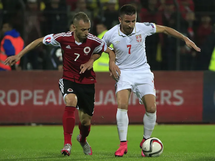 Late Serbia goals dent Albania hopes