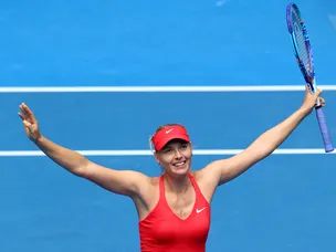 Sharapova beats Makarova to reach final