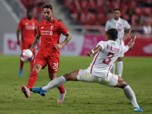 Danny Ings up front for Liverpool