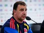 Colombia manager Nestor Lorenzo in a press conference on July 3, 2026