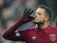 West Ham striker Javier Hernandez enjoying football again