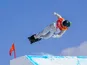 Red Gerard in snowboarding action for Team USA at the Pyeongchang Winter Olympics on February 11, 2018