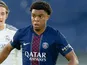 Paris Saint-Germain forward Pierre Mounguengue in April 2026.